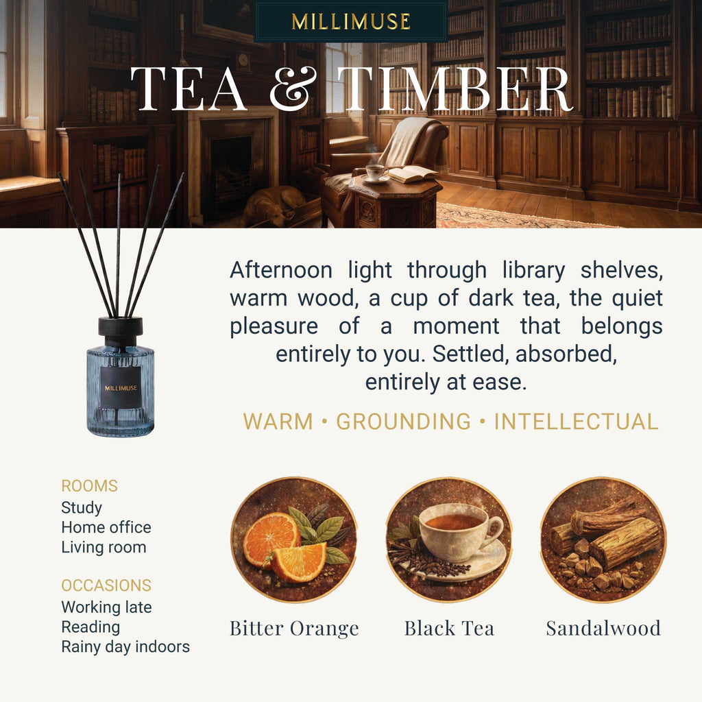Tea & Timber Reed Diffuser